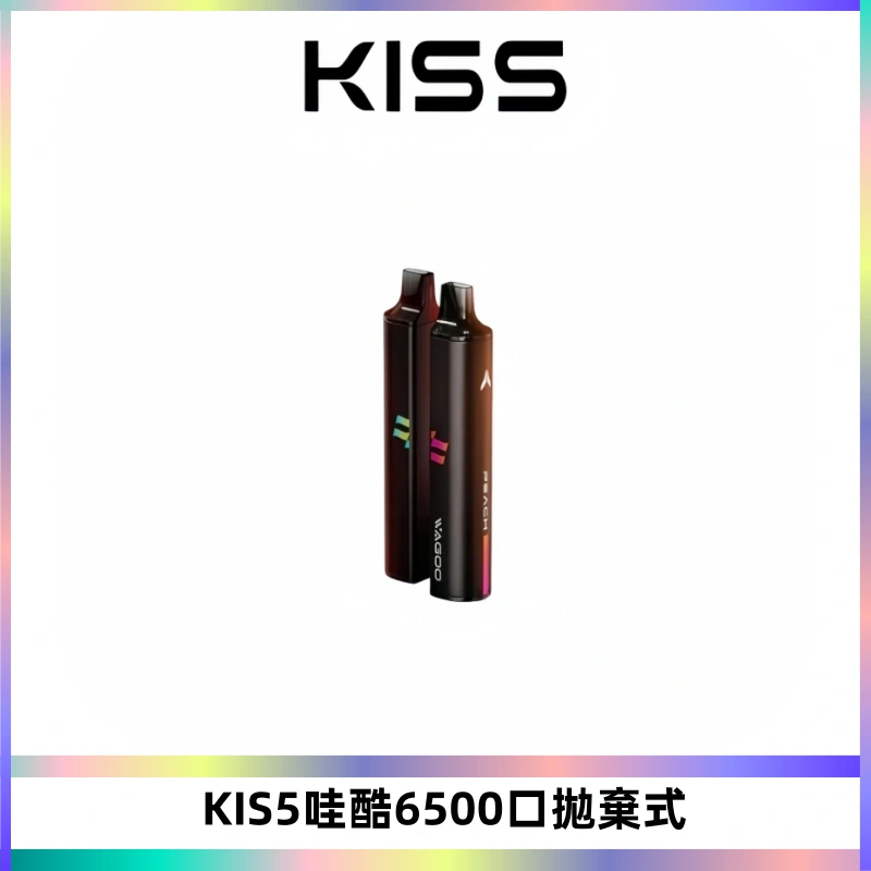KIS5WAGOO哇酷6500口拋棄式 | 自由混搭雙口味 | 雙芯組合