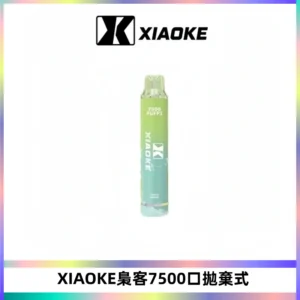 XIAOKE梟客7500Puffs跑馬燈拋棄式電子煙 可發光一次性